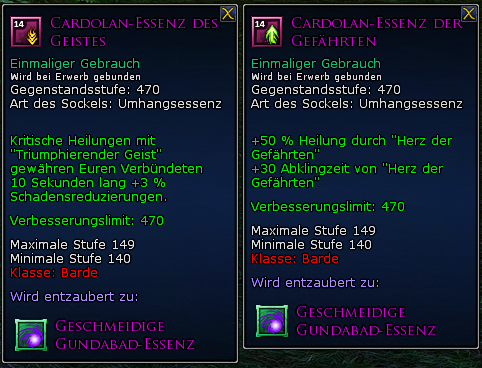 Barden-Essenzen Umhang