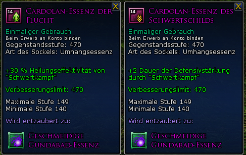 Seefahrer: Klassen-Essenz: Umhang 