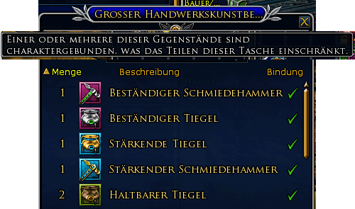 Glücksstein-Werkzeuge