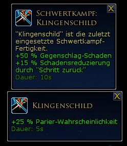Seefahrer: Klingenschild-Effekt