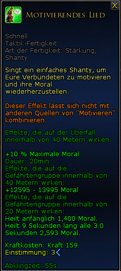 Seefahrer: Motivierendes Lied